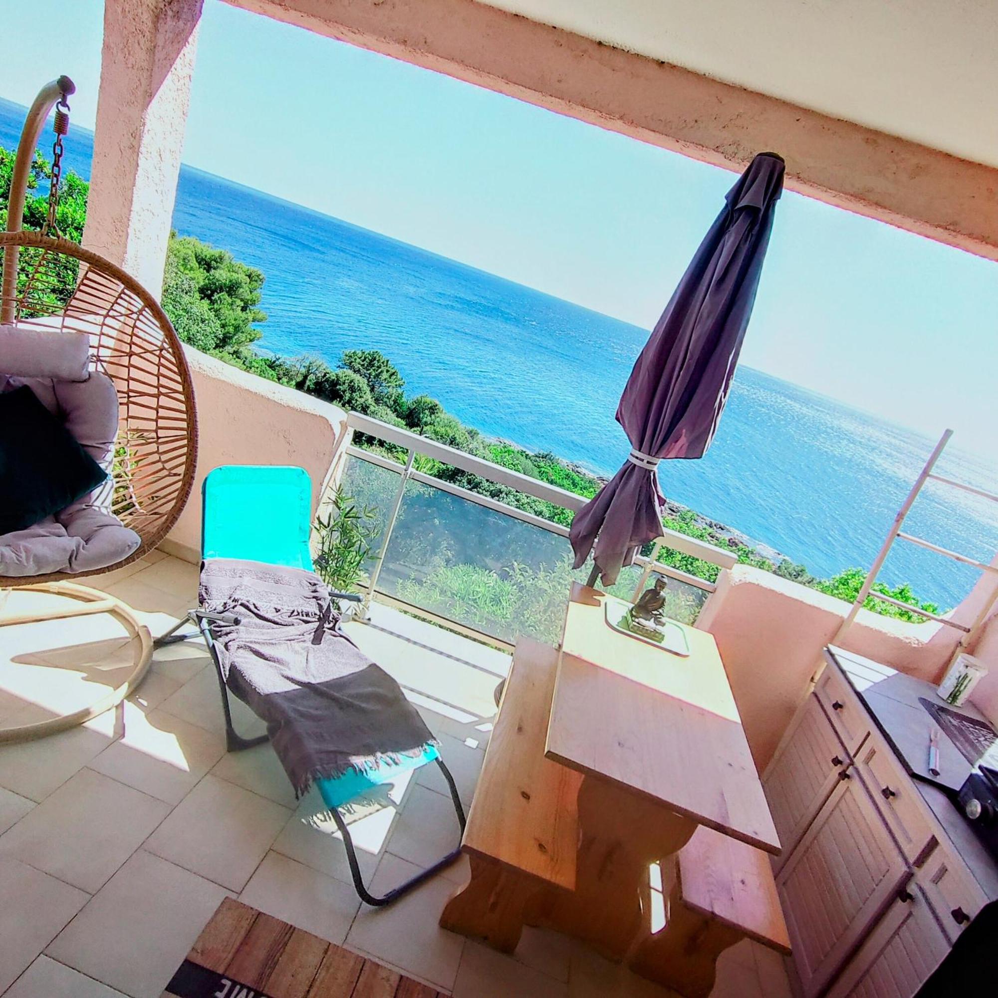 Studio Vue Sur Mer Conca Eksteriør billede