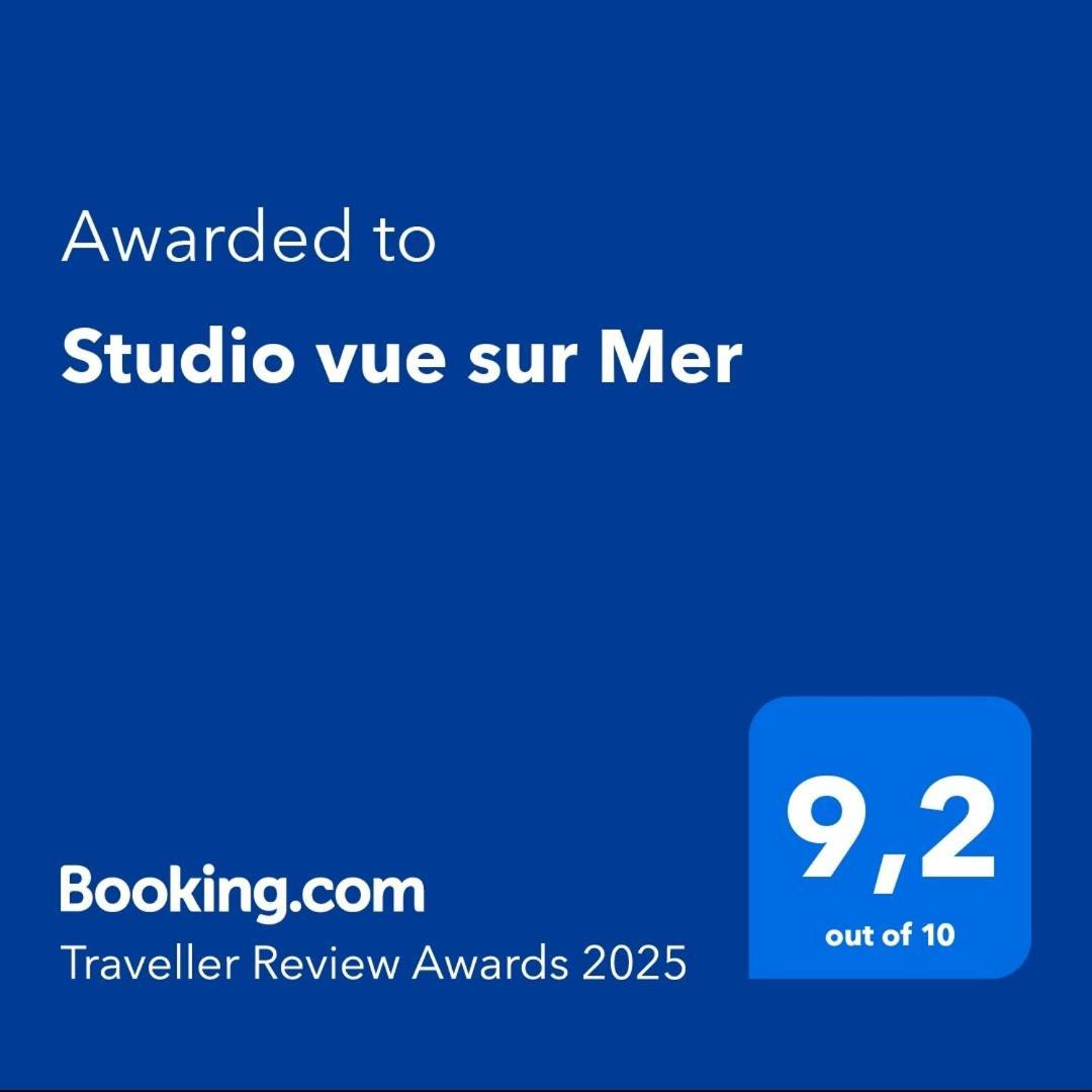Studio Vue Sur Mer Conca Eksteriør billede